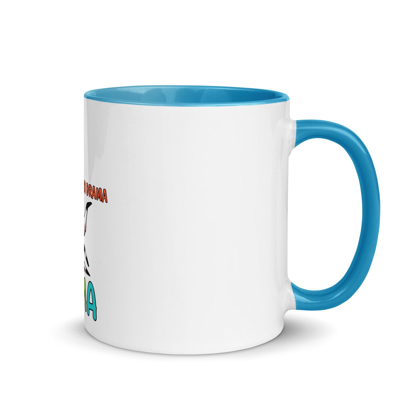 No drama llama Mug with Color Inside