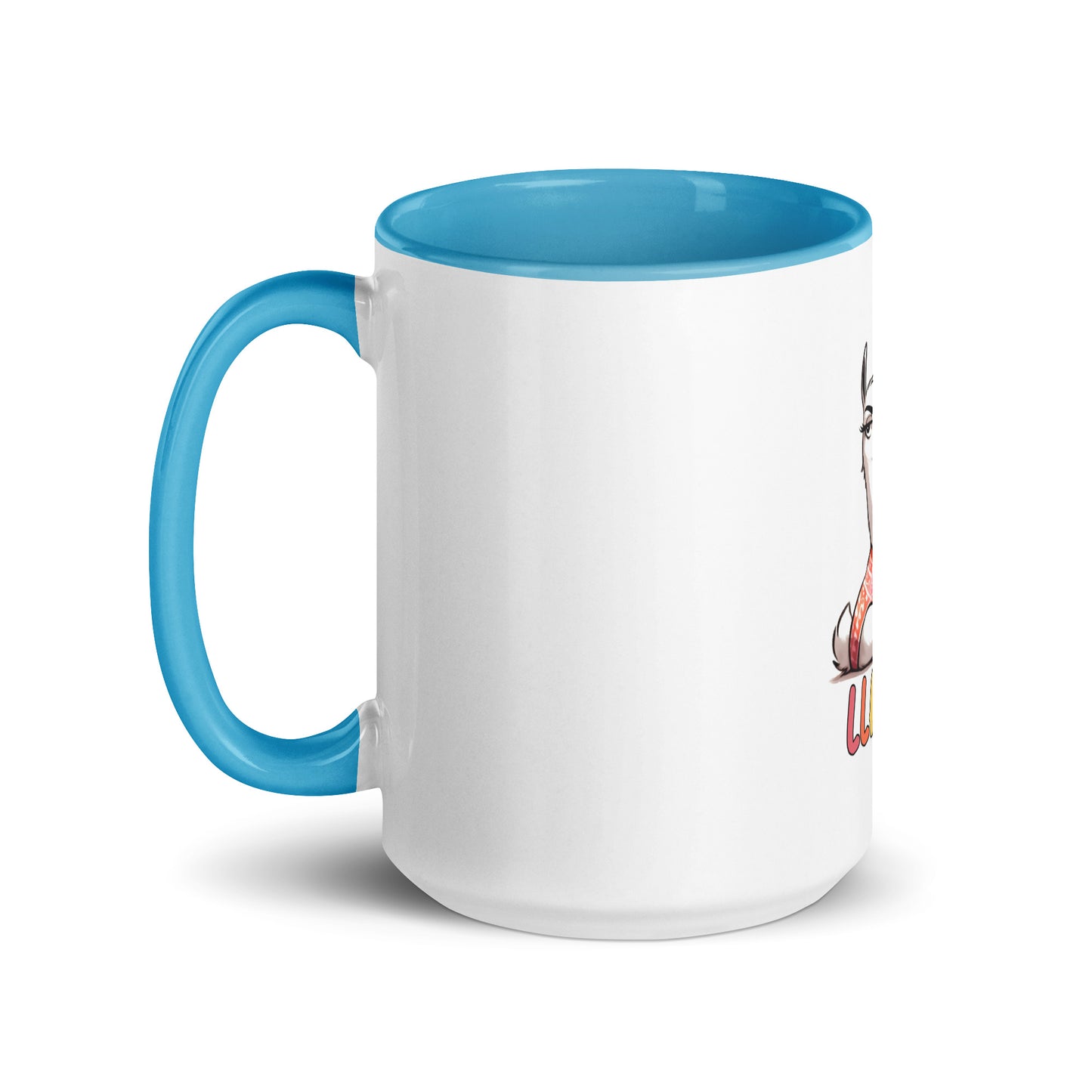 No drama llama Mug with Color Inside