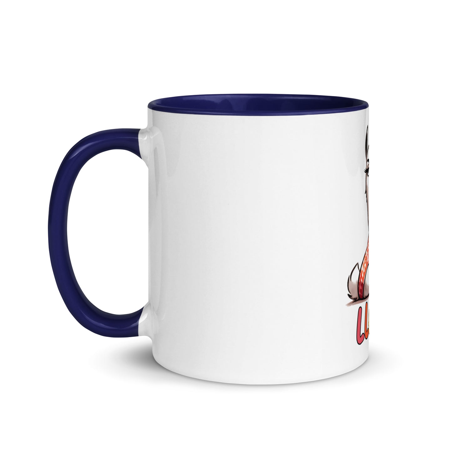 No drama llama Mug with Color Inside