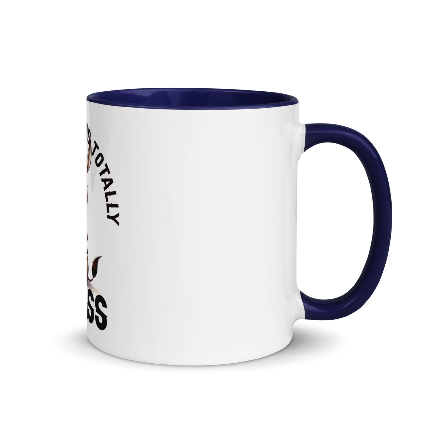 Sass class and total badass Mug with Color Inside