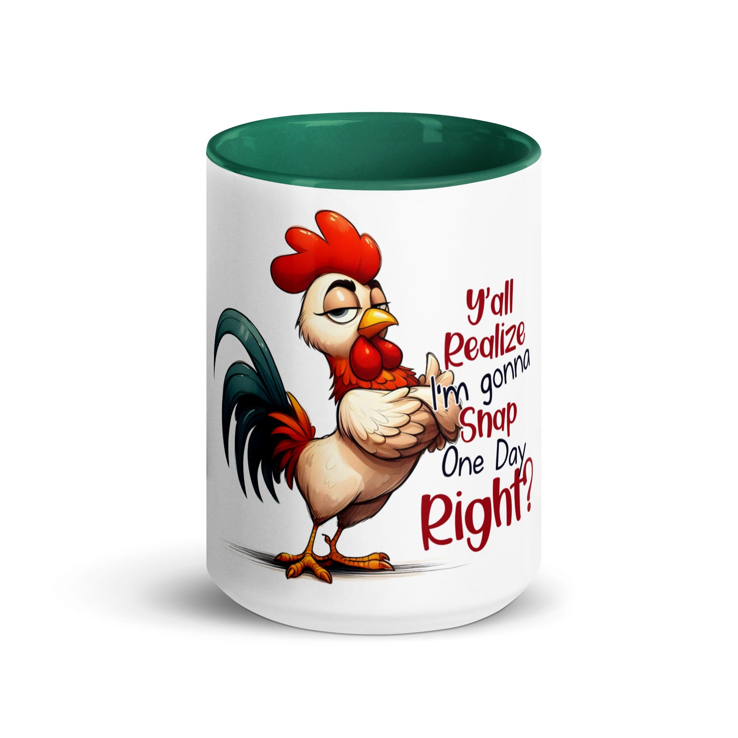 Y’all know Mug with Color Inside
