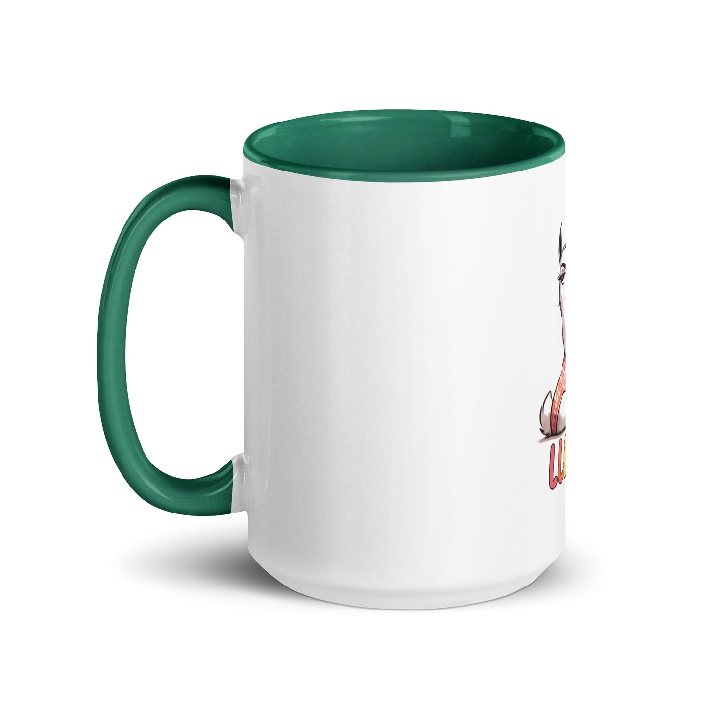 No drama llama Mug with Color Inside