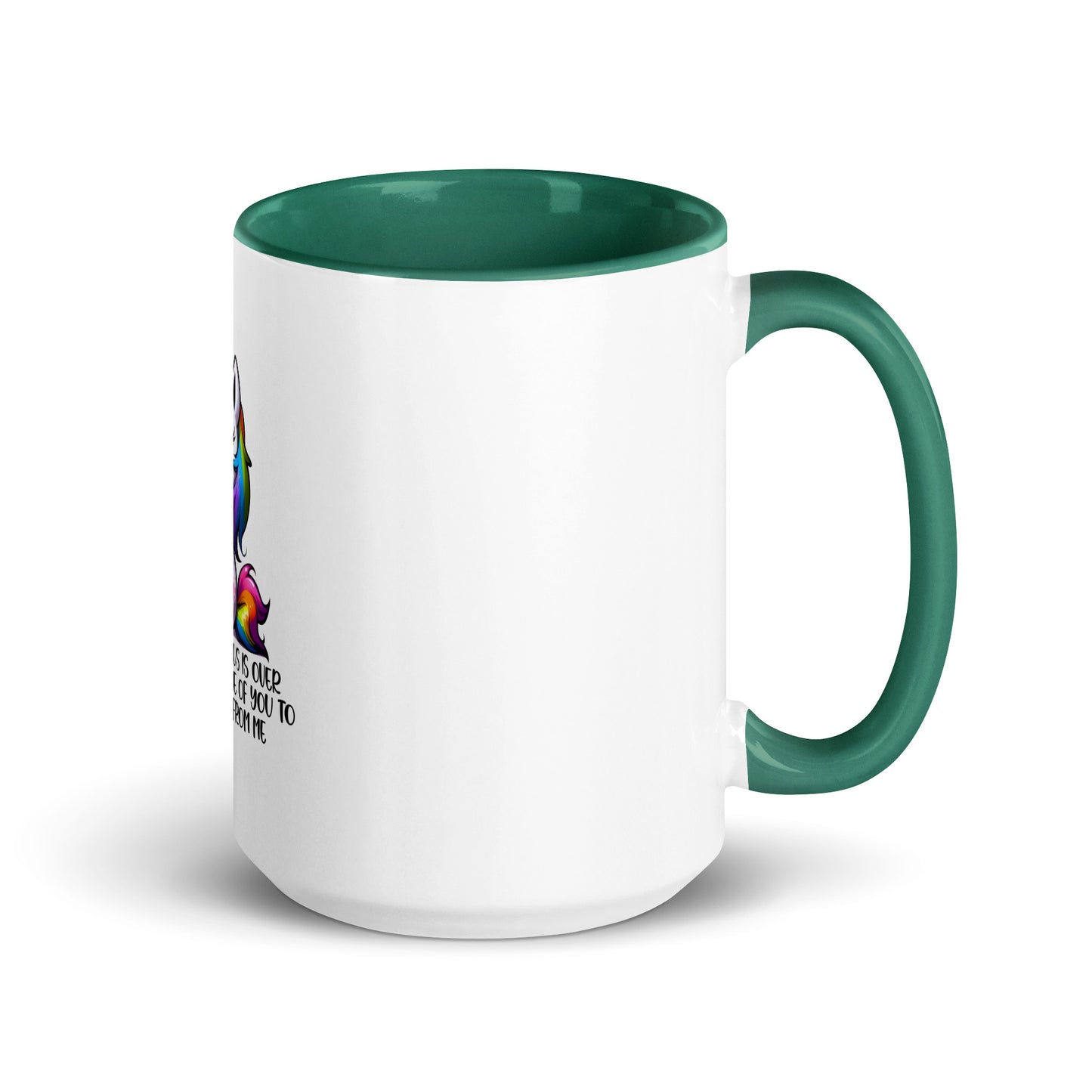 When this virus is over Mug with Color Inside