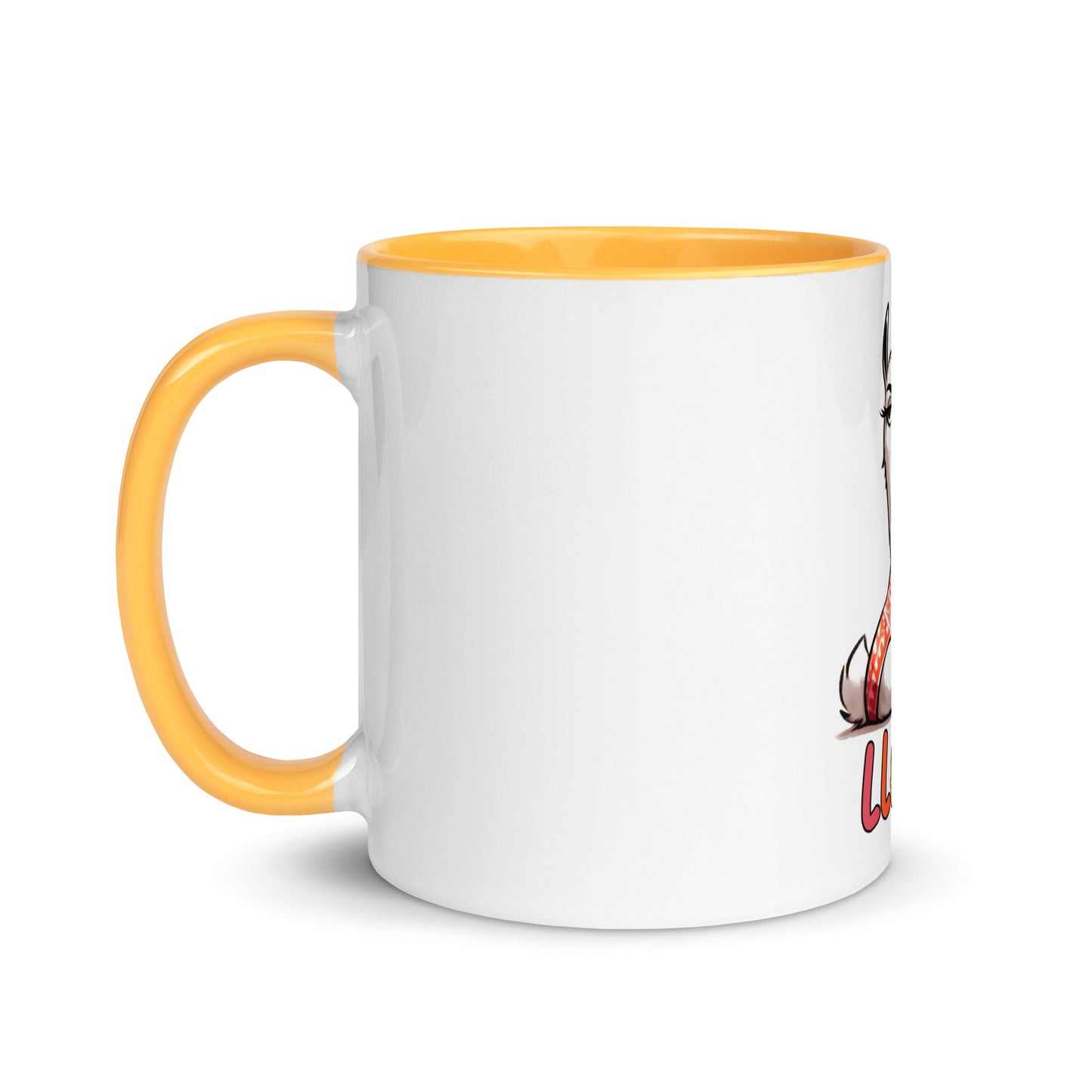 No drama llama Mug with Color Inside