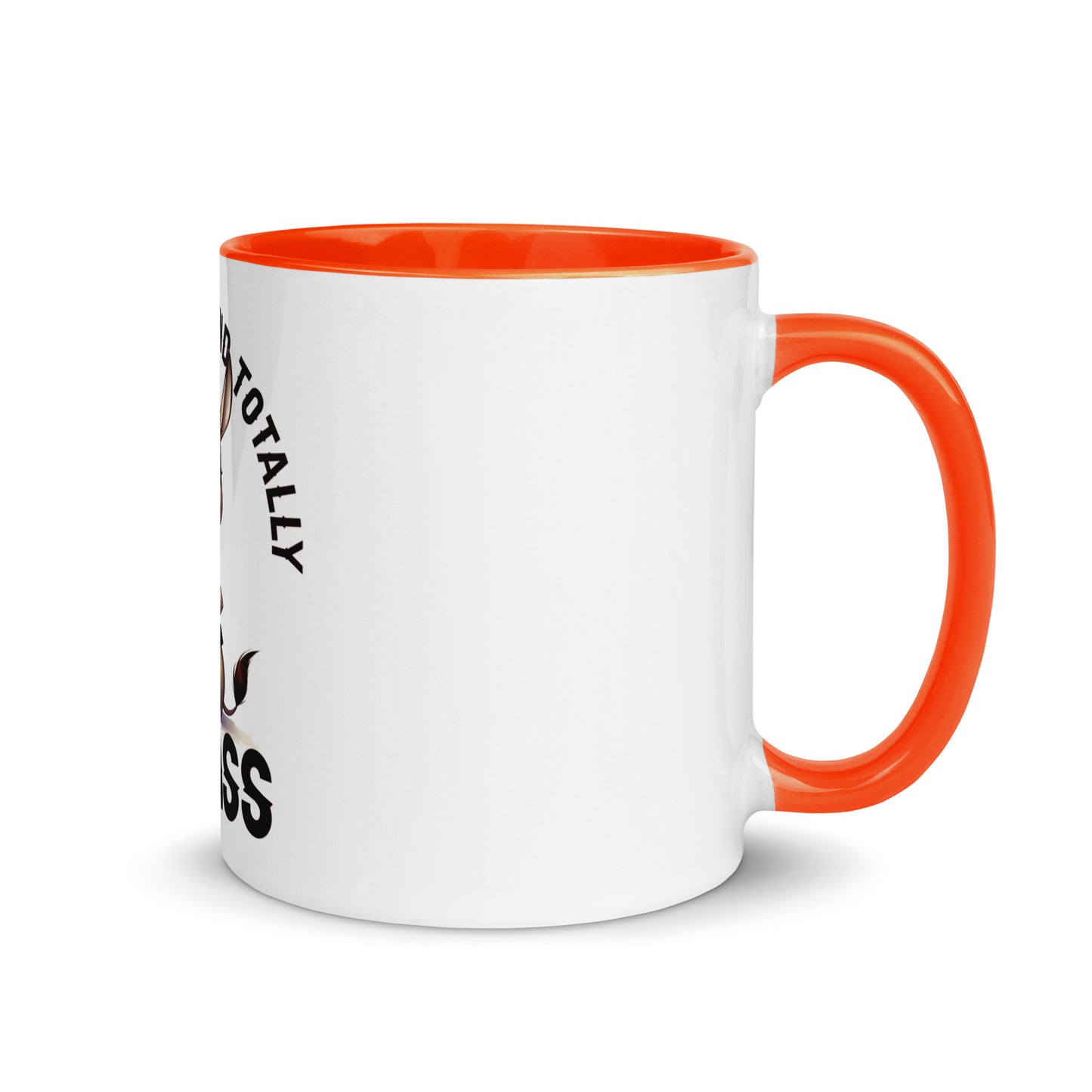 Sass class and total badass Mug with Color Inside