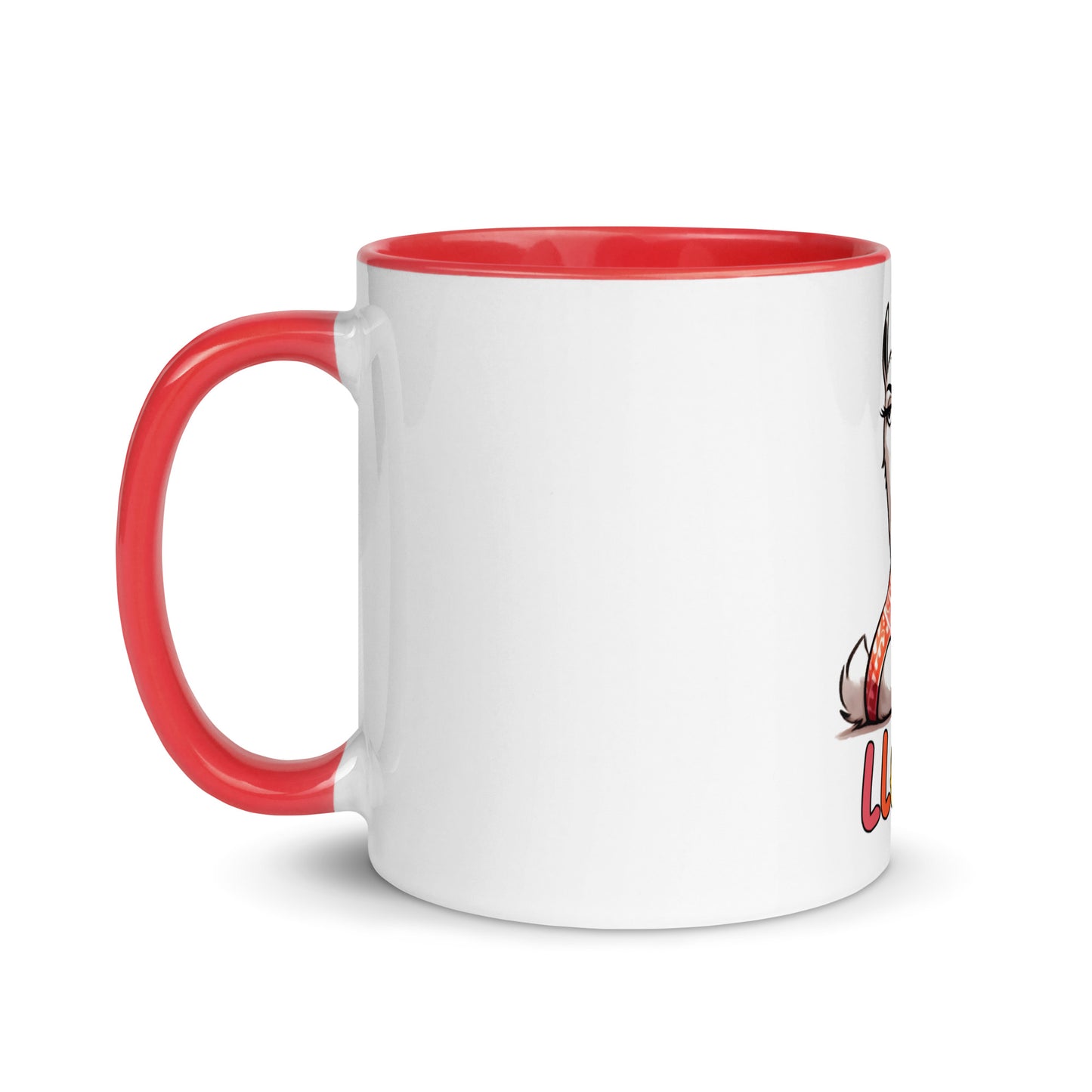 No drama llama Mug with Color Inside