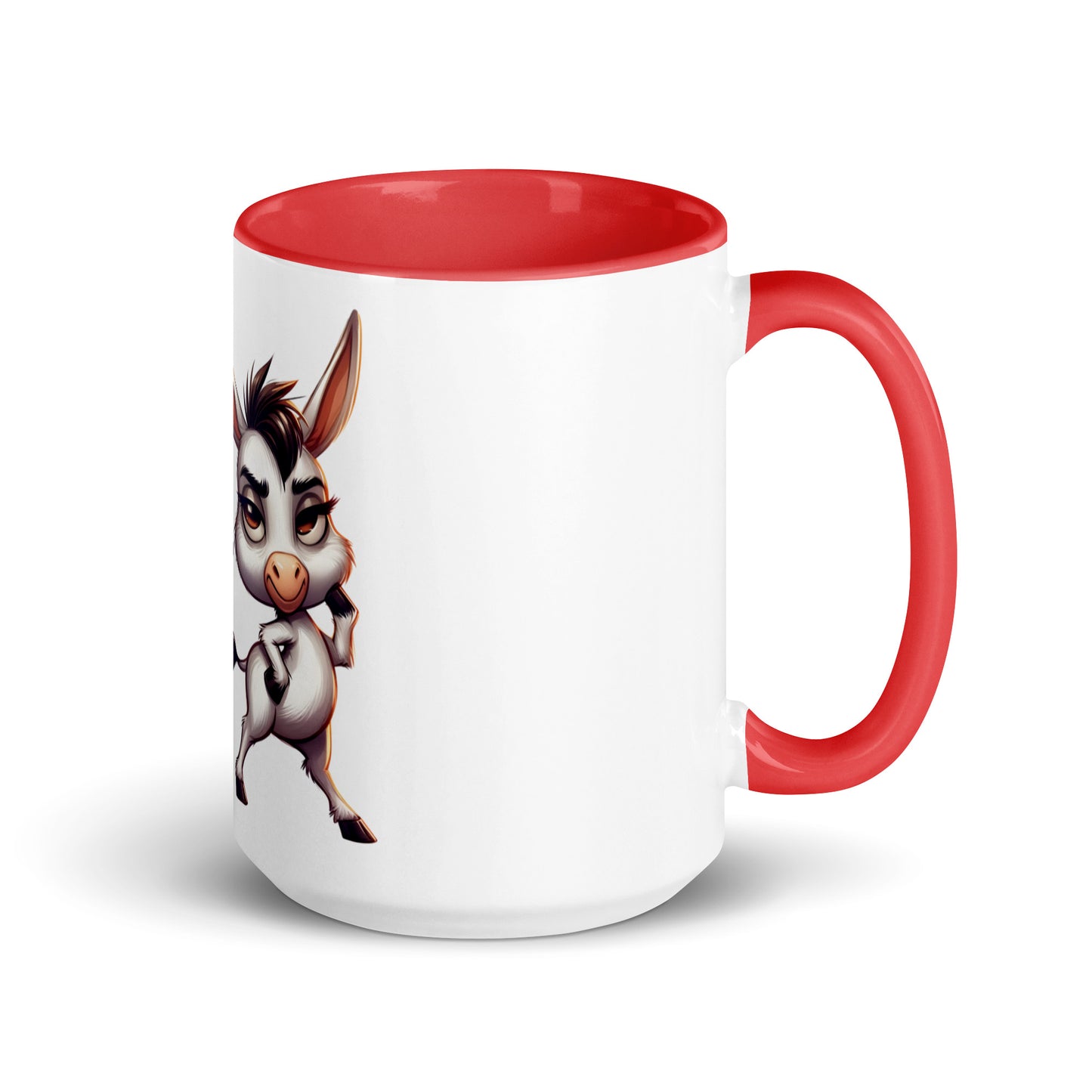 Quit staring at my ass Mug with Color Inside