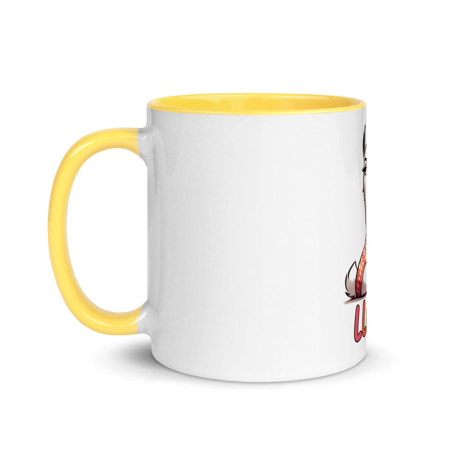 No drama llama Mug with Color Inside