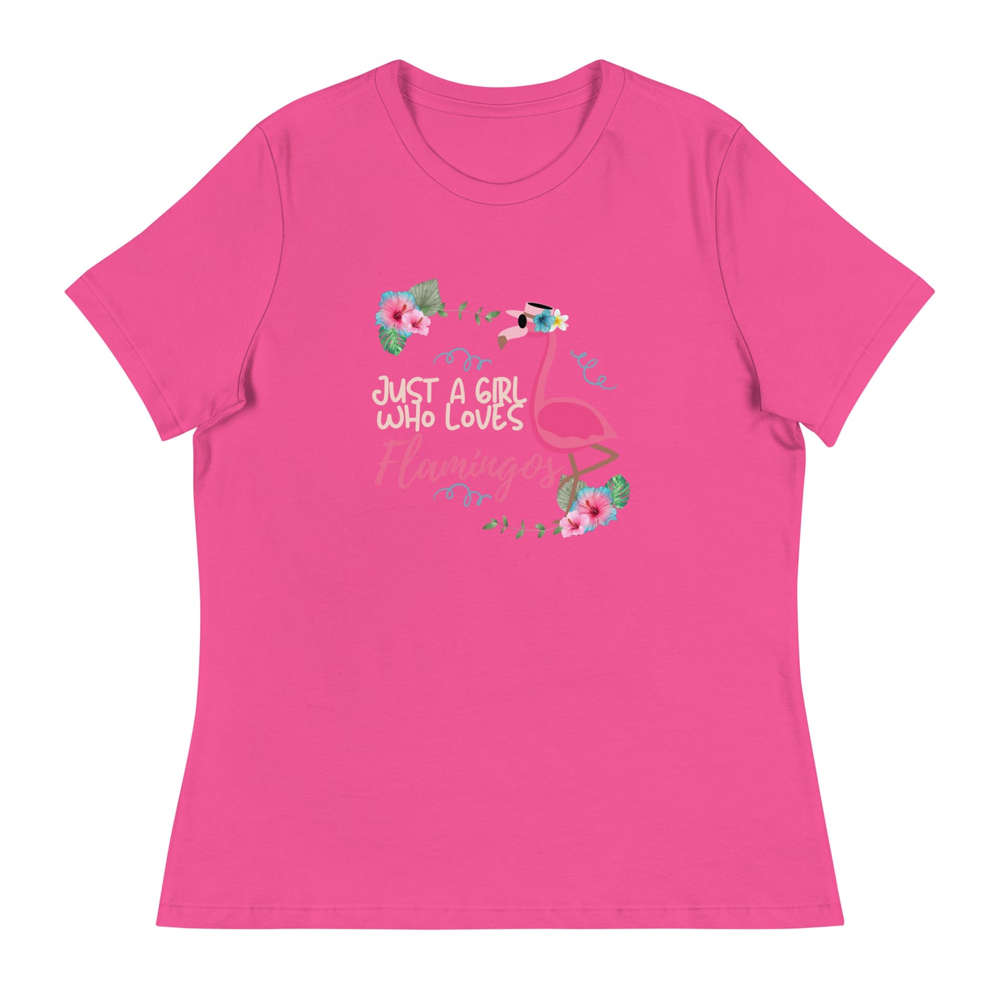 Just a girl Women's Relaxed T-Shirt