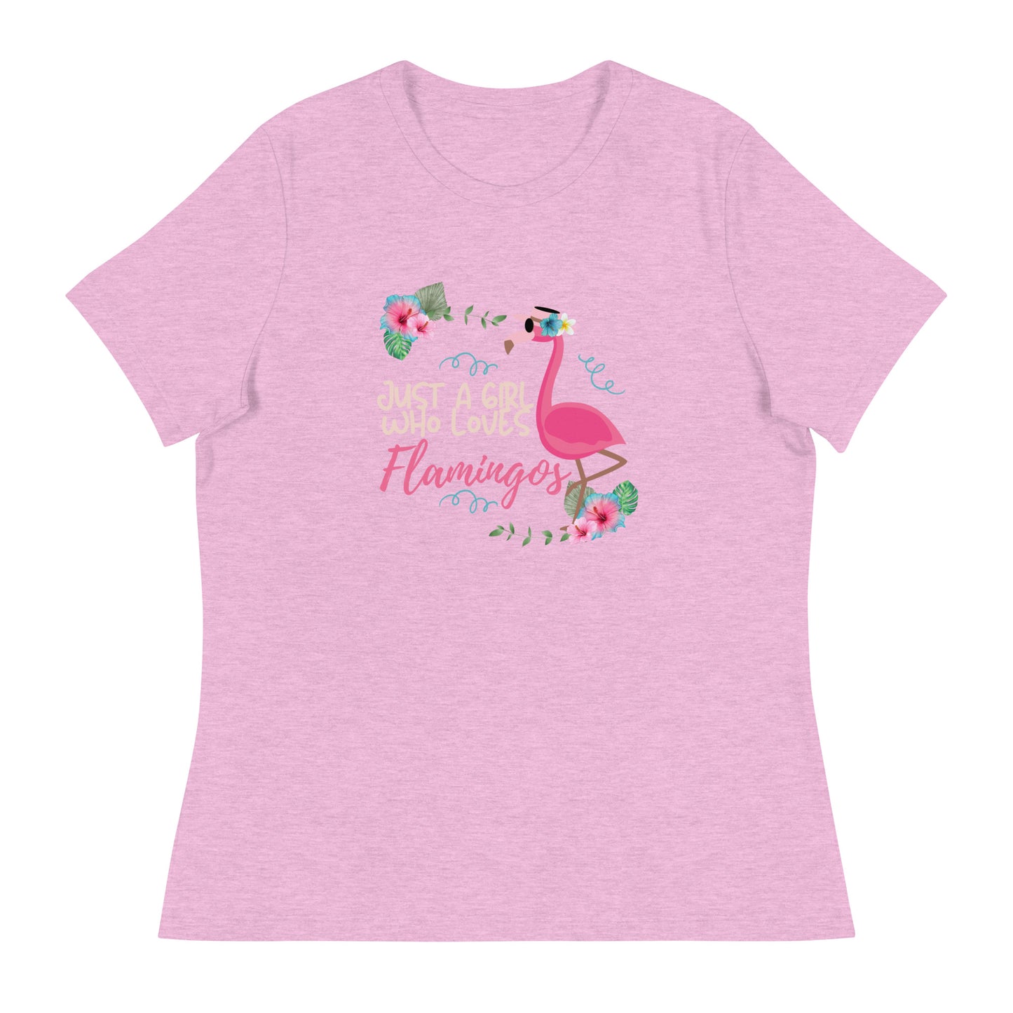 Just a girl Women's Relaxed T-Shirt