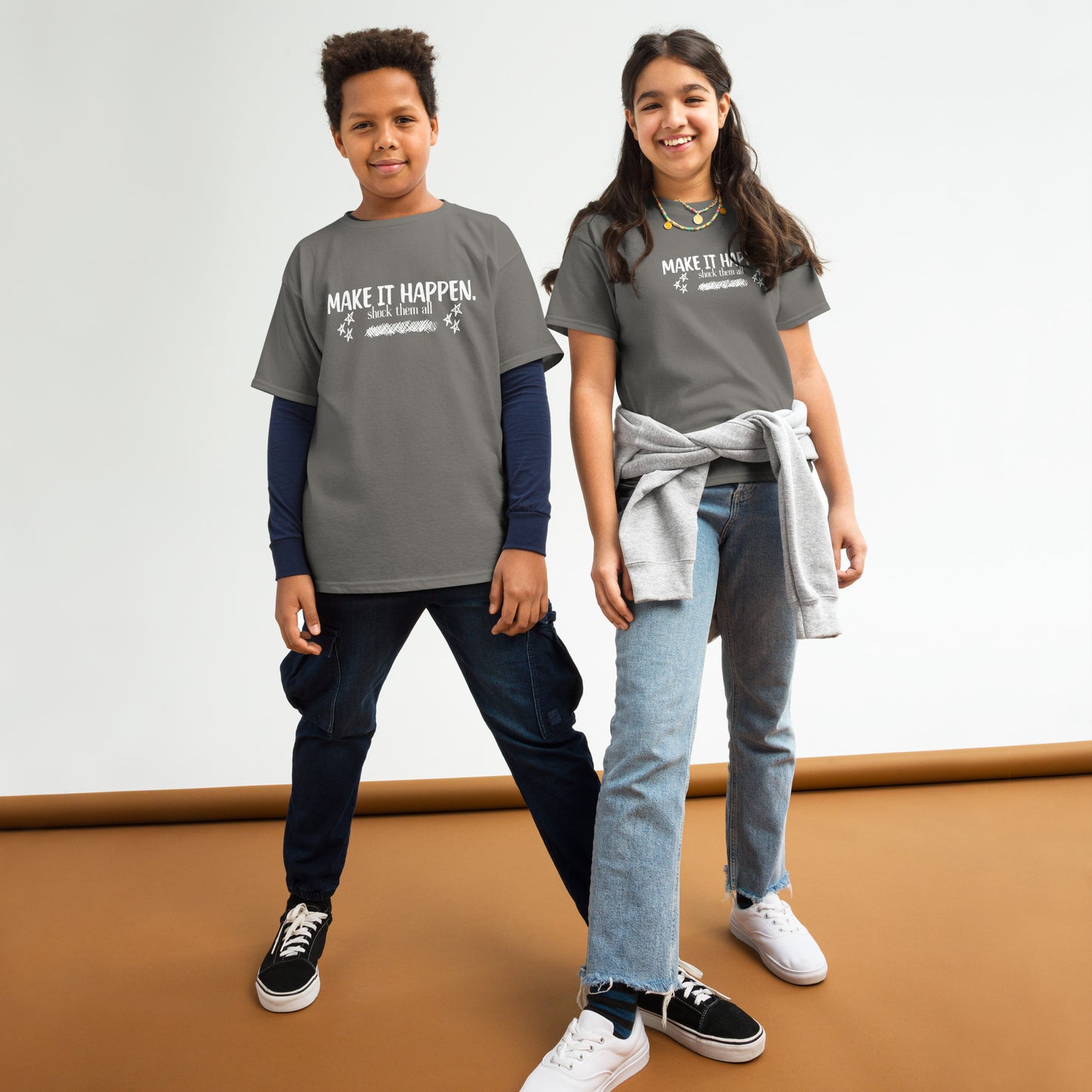 Make it happen Youth classic tee