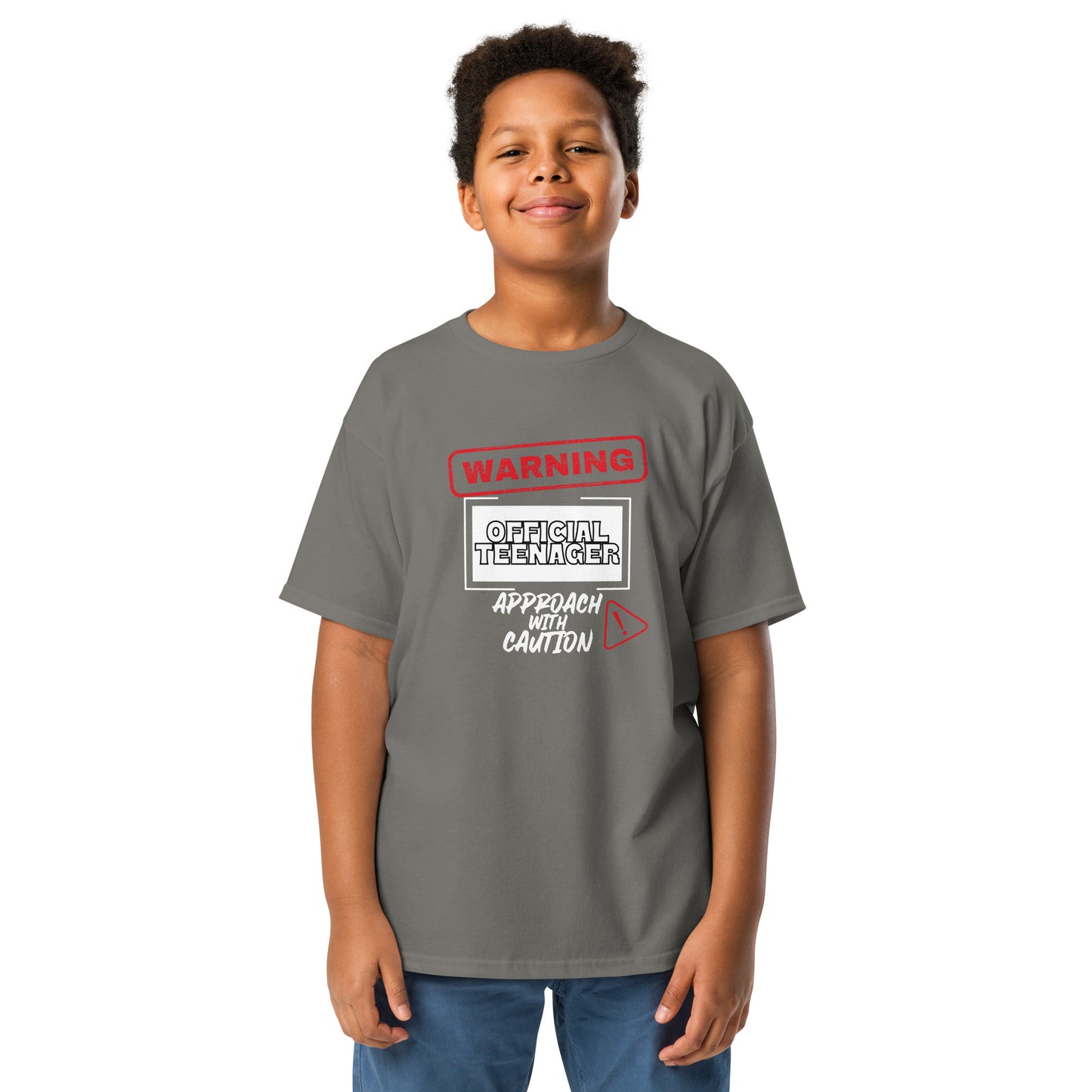 Warning Youth classic tee