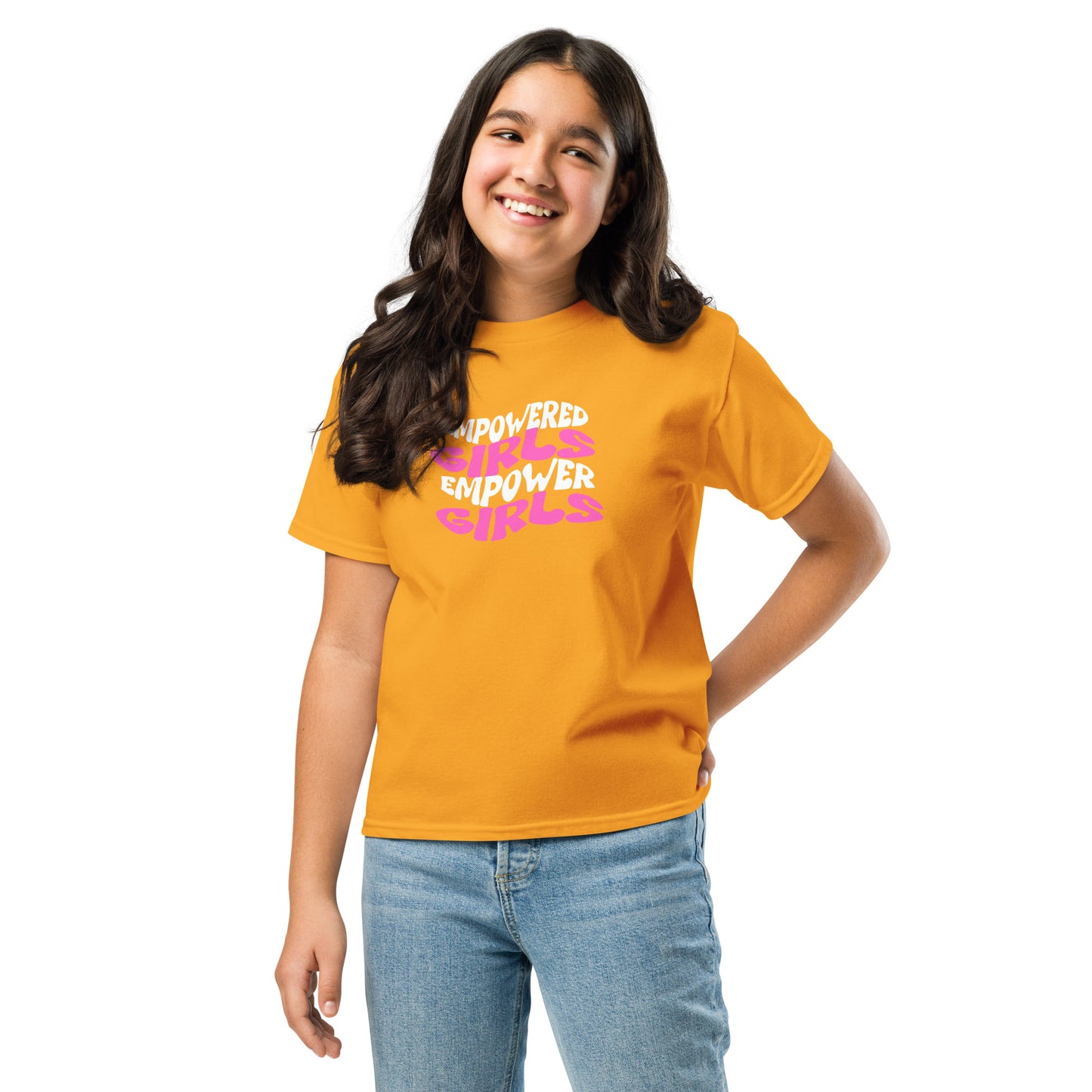 Empowered girls Youth classic tee