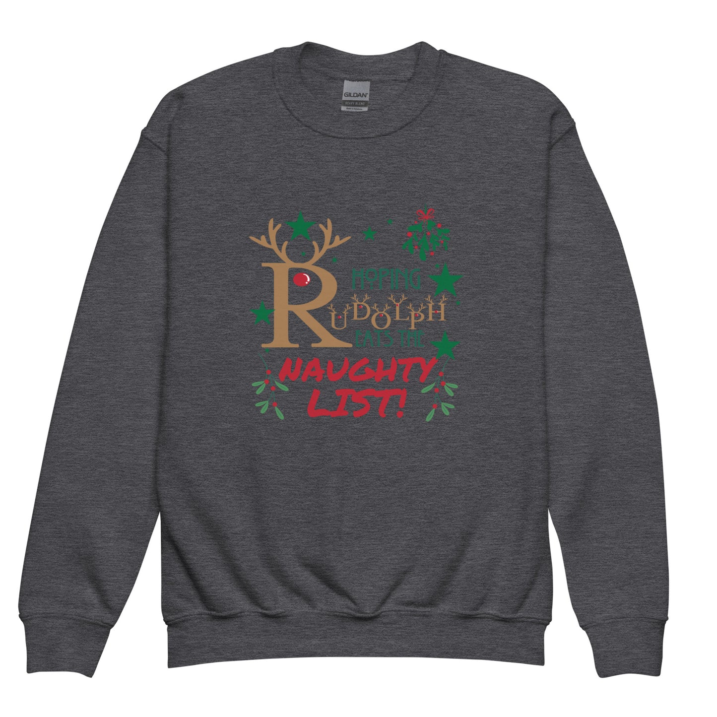 Hoping Rudolph Youth crewneck sweatshirt