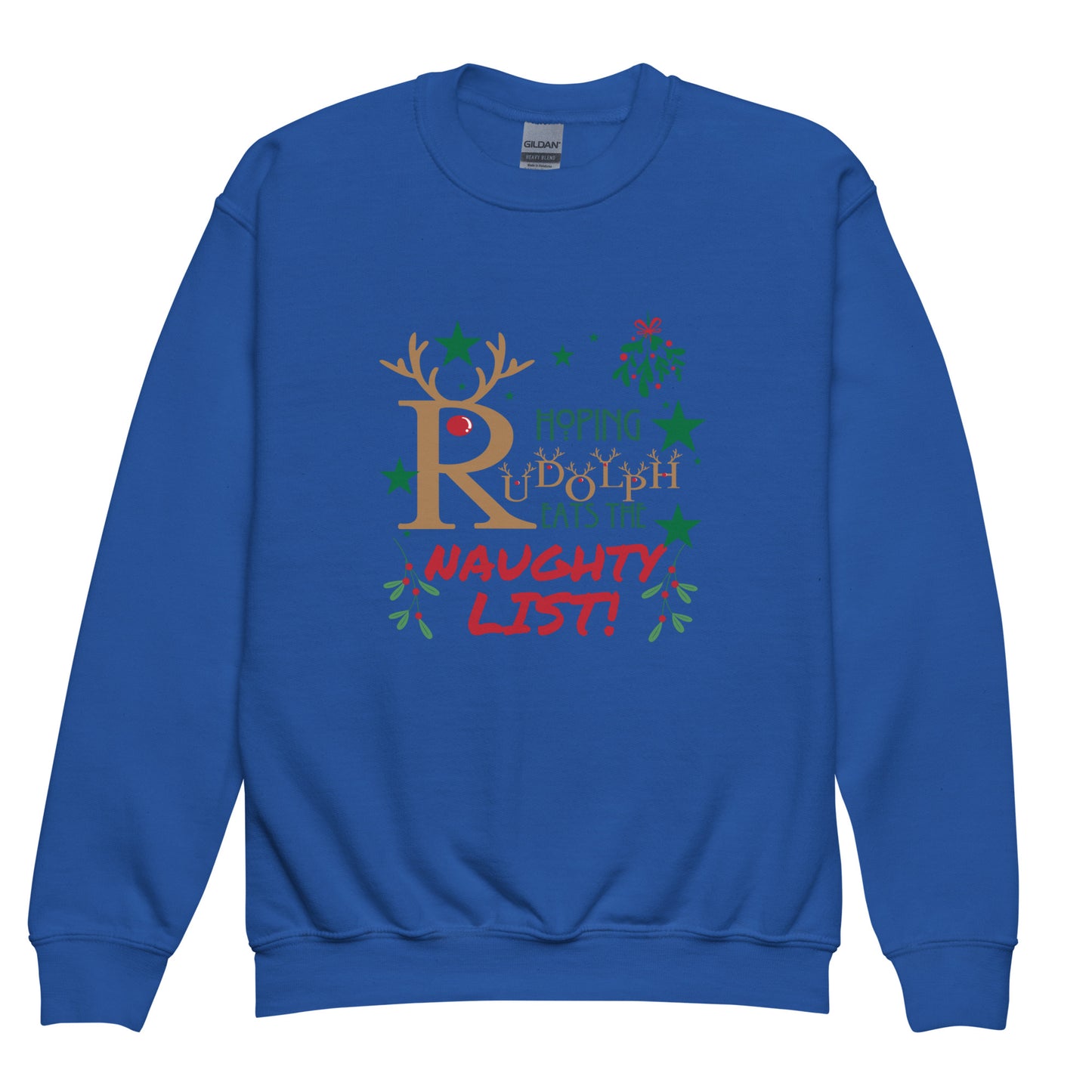 Hoping Rudolph Youth crewneck sweatshirt